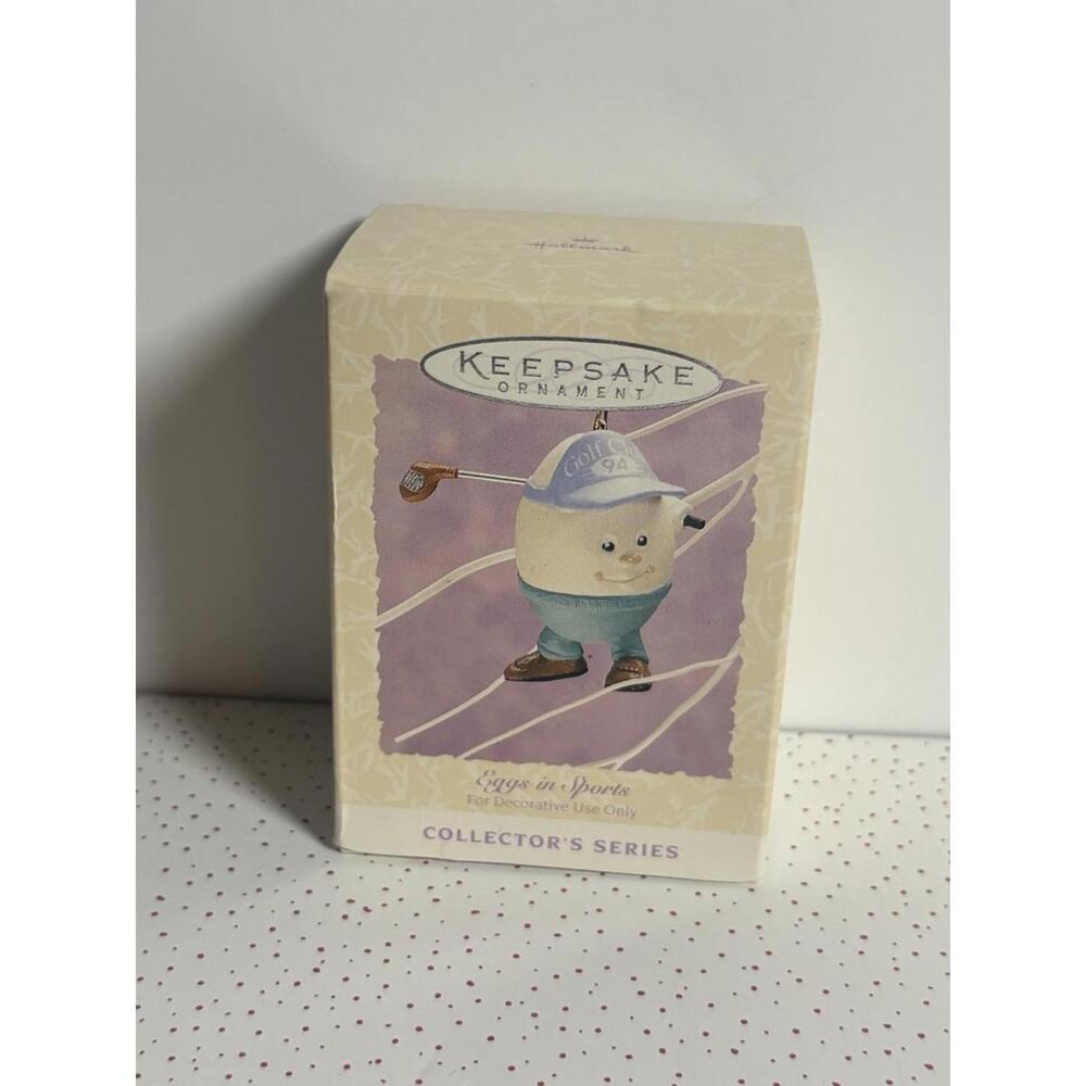 1994 Hallmark Keepsake Ornament – Eggs in Sports Golf Egg‎